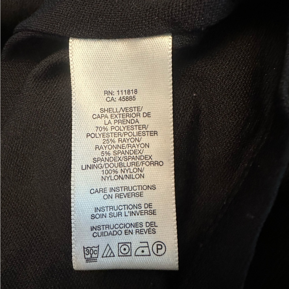 Michael Kors Black Pencil Skirt Size 6 | Classic Workwear Essential - Picture 5 of 7